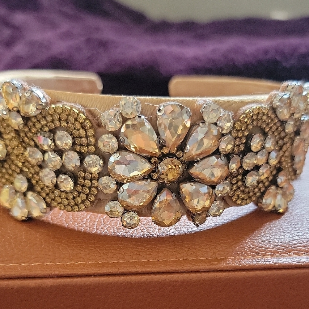 Elegant Crystal Embellished Headband